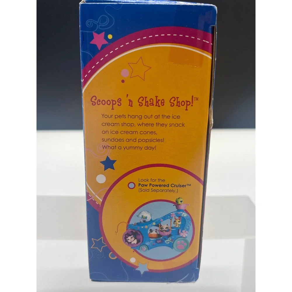 Littlest Pet Shop Hasbro 2009 Scoops N Shake Shop #1351